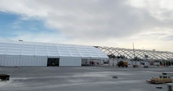 Warehouse tent