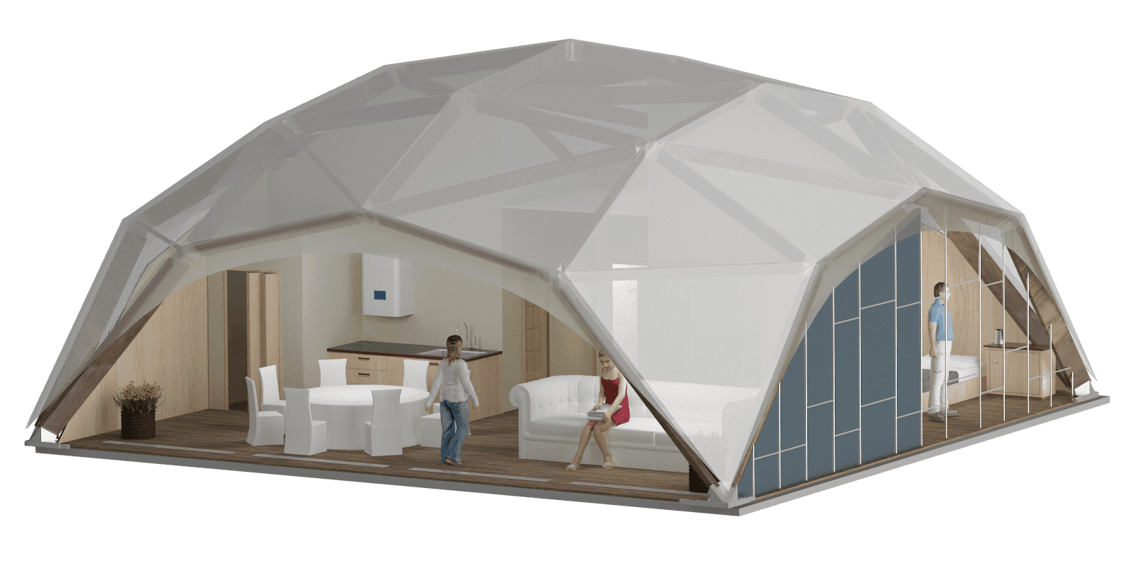 Glamping Domes - Modular Spaces