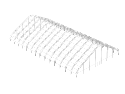 Industrial hangar tents