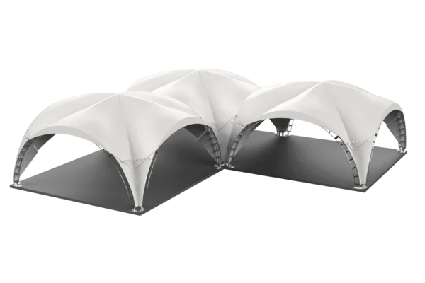 arched tent