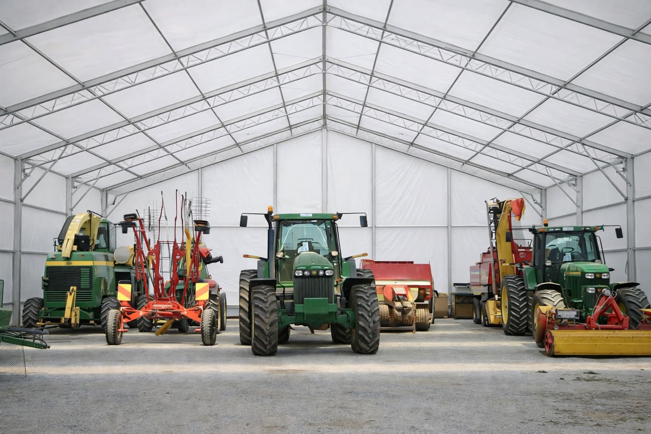 Hangars for equipment