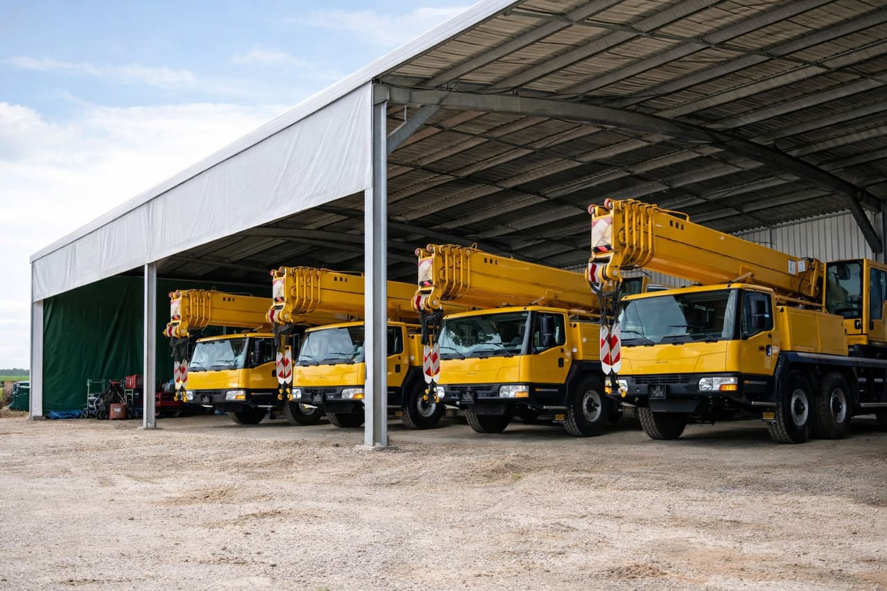 Hangars for equipment