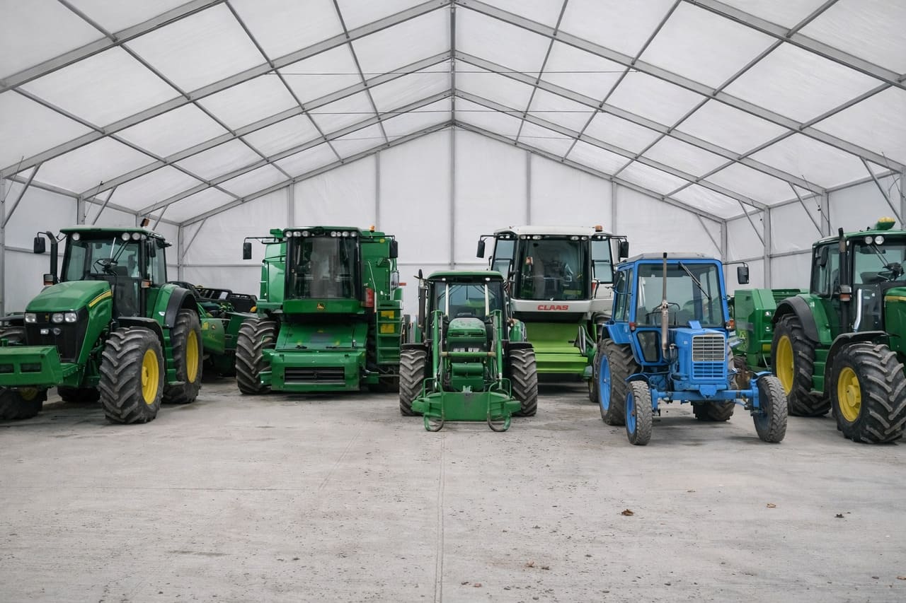 Hangars for equipment