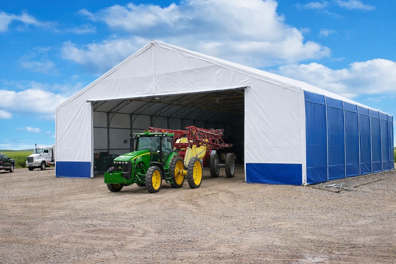 Hangars for equipment