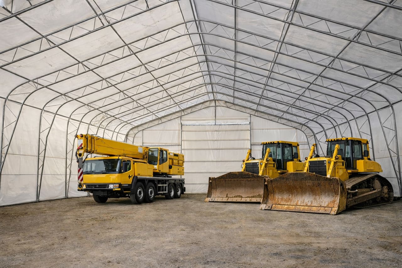 Hangars for equipment